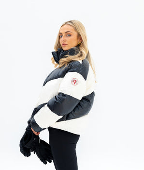 Perfect Moment - Black & White Down Jacket