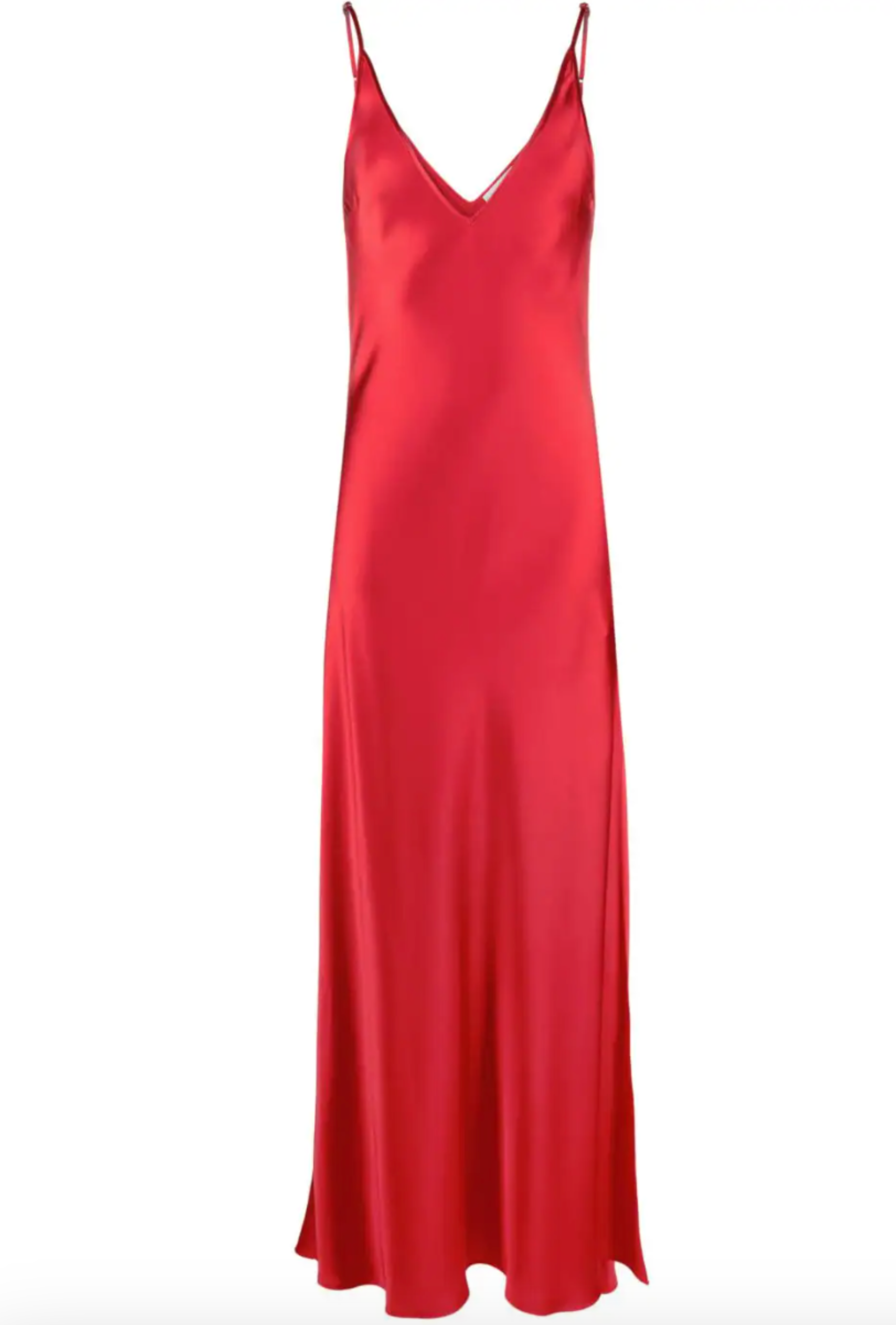 Red under best sale slips for dresses