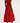 Ganni - Red Poplin Dress